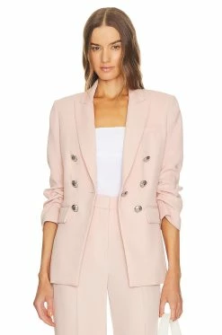 Veronica Beard Tomi Dickey Jacket Ballet Pink