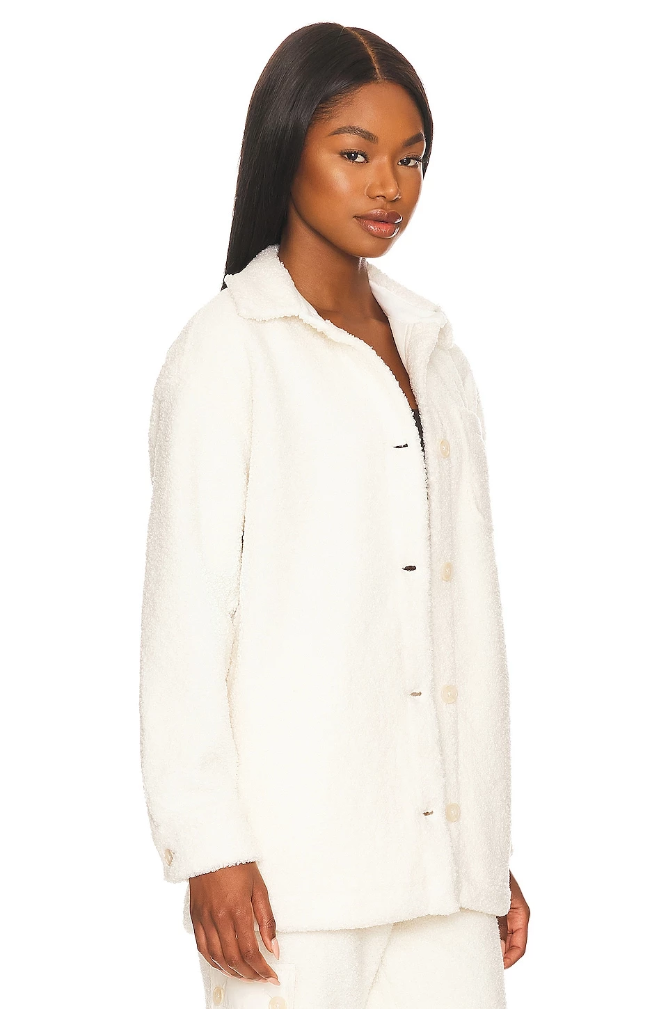 Cedar Shirt Jacket Ivory - Image 2